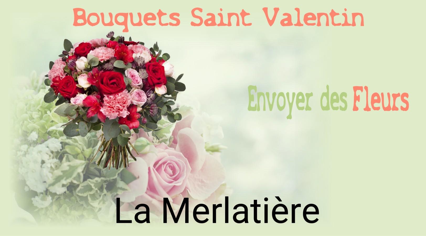 Roses de Saint-Valentin livrées à La Merlatière